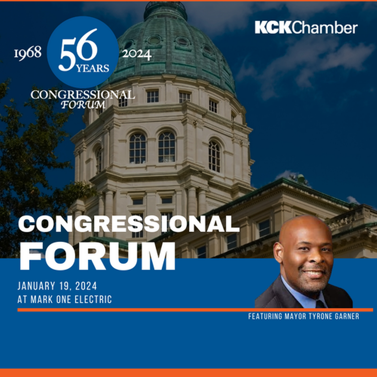 Congressional Forum with Mayor Tyrone Garner Jan 19, 2024 KCK Chamber